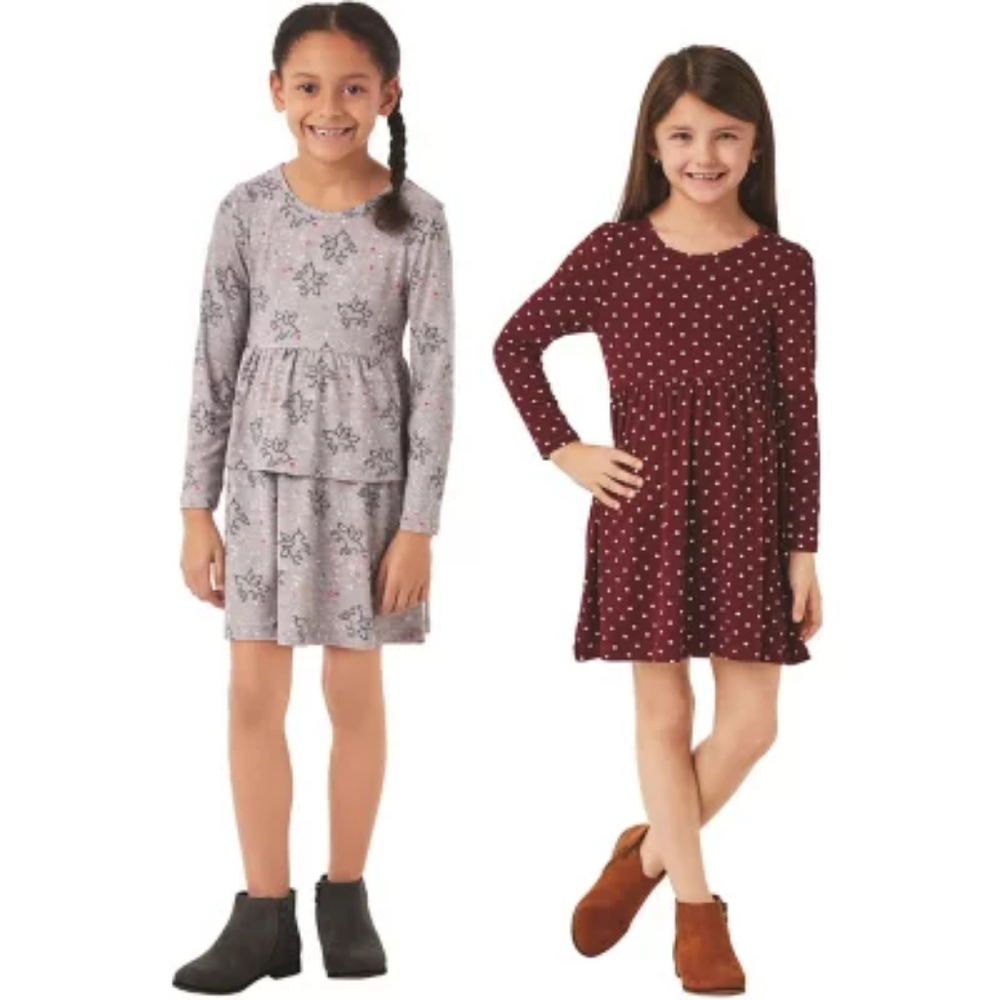 Member's Mark Girls' 2 Pack Dress